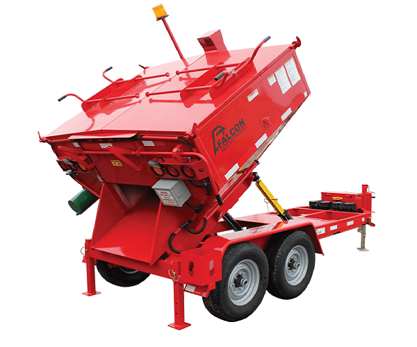 Термос- бункер на прицепе Dump Box - 2 Ton Transporter