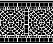 Колеса с рамками из плитки- Wheels with Tile Frames 