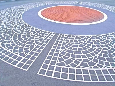 Декоративный термопластик: рисунок – Фестончатое плетение - Scalloped Декоративный термопластик: рисунок – Фестончатое плетение - Scalloped