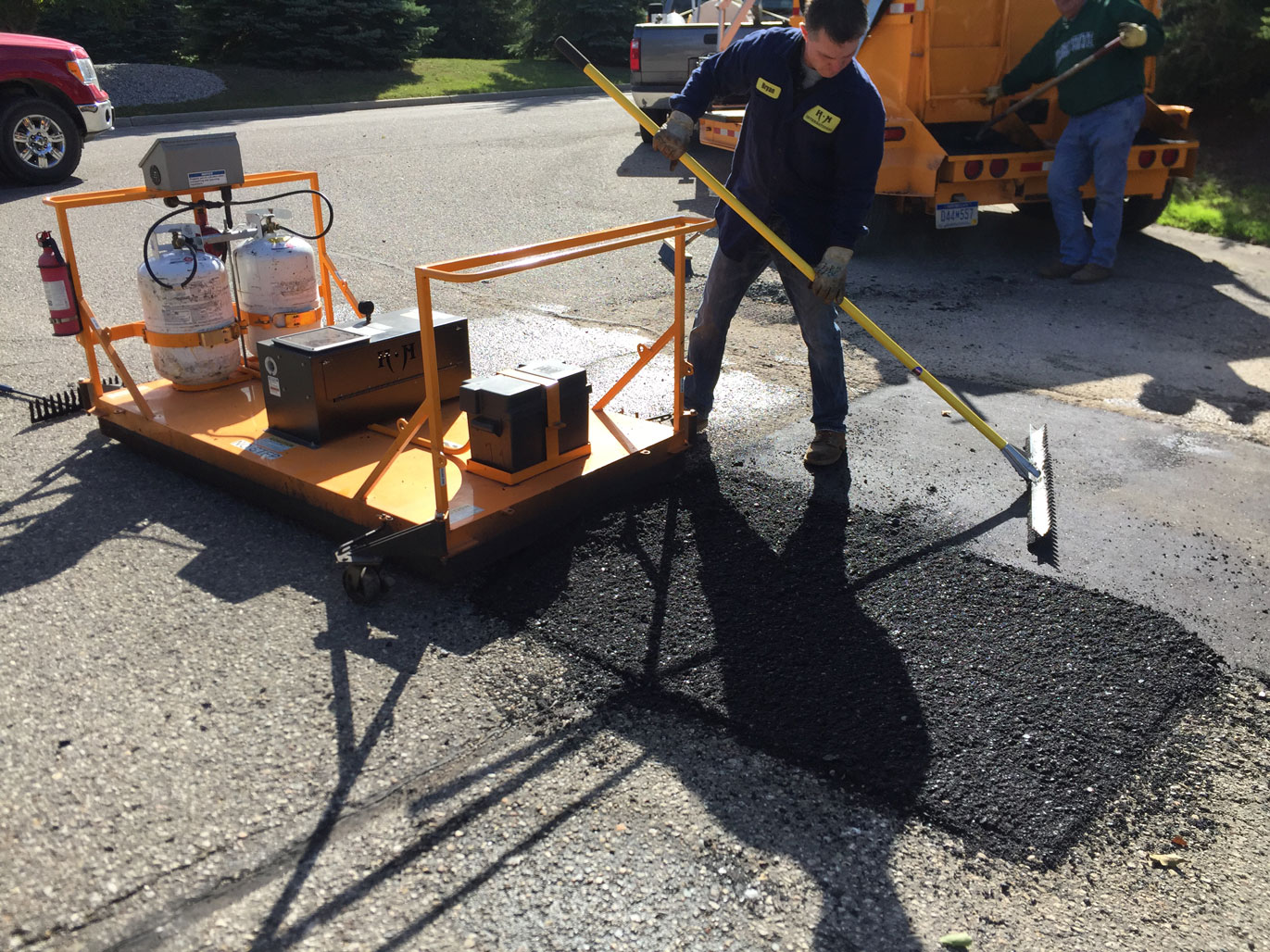 Когда и где можно использовать инфракрасный ремонт асфальта и нагрев?