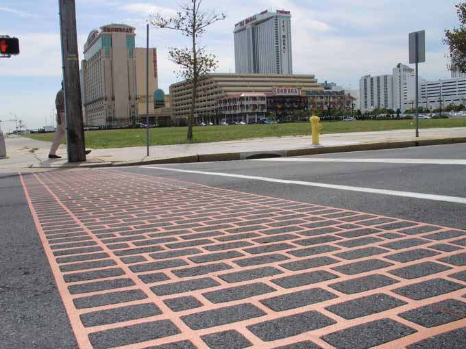 Декоративный термопластик: рисунок – непрерывный орнамент с поворотом - Running Bond Декоративный термопластик: рисунок – непрерывный орнамент с поворотом - Running Bond