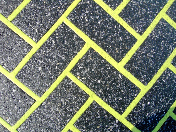 Декоративный термопластик: рисунок – Пересечение Елочка - Herringbone 