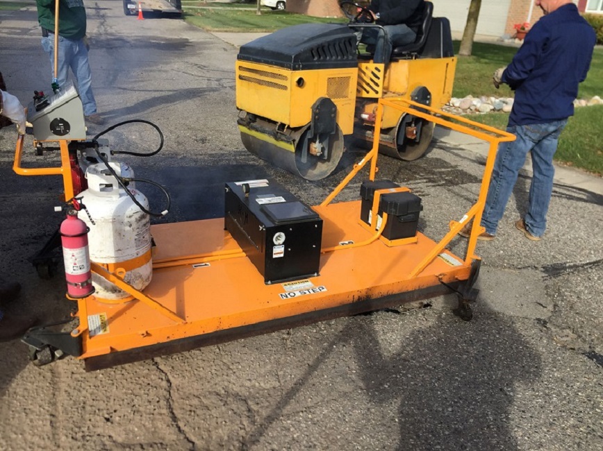 Могут ли инфракрасные лучи проникать в несколько слоев асфальта при ямочном ремонте?