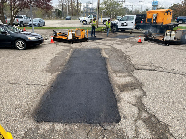 Как продать клиентам услугу инфракрасного ремонта асфальта